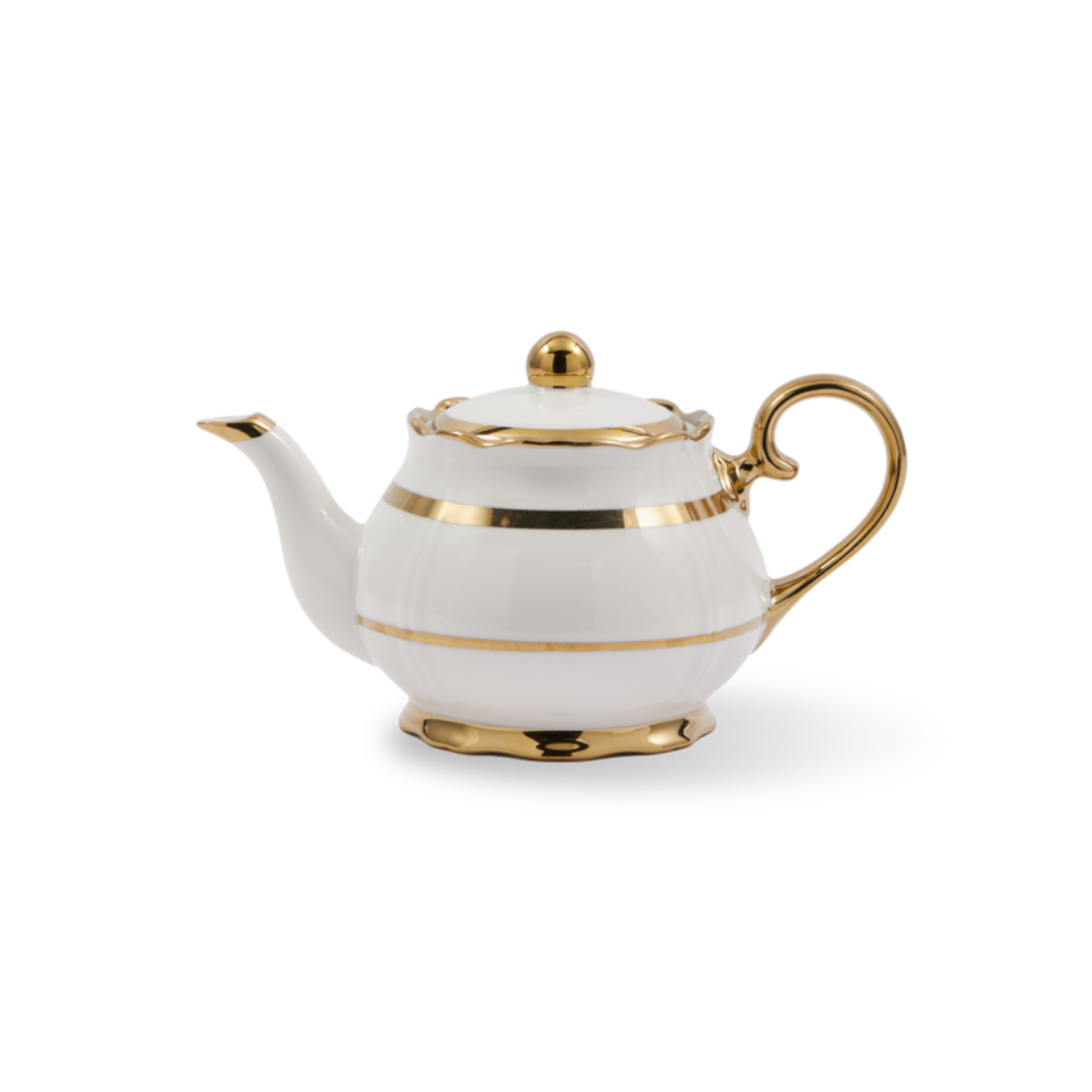 Golden Finds porcelán teáskanna
