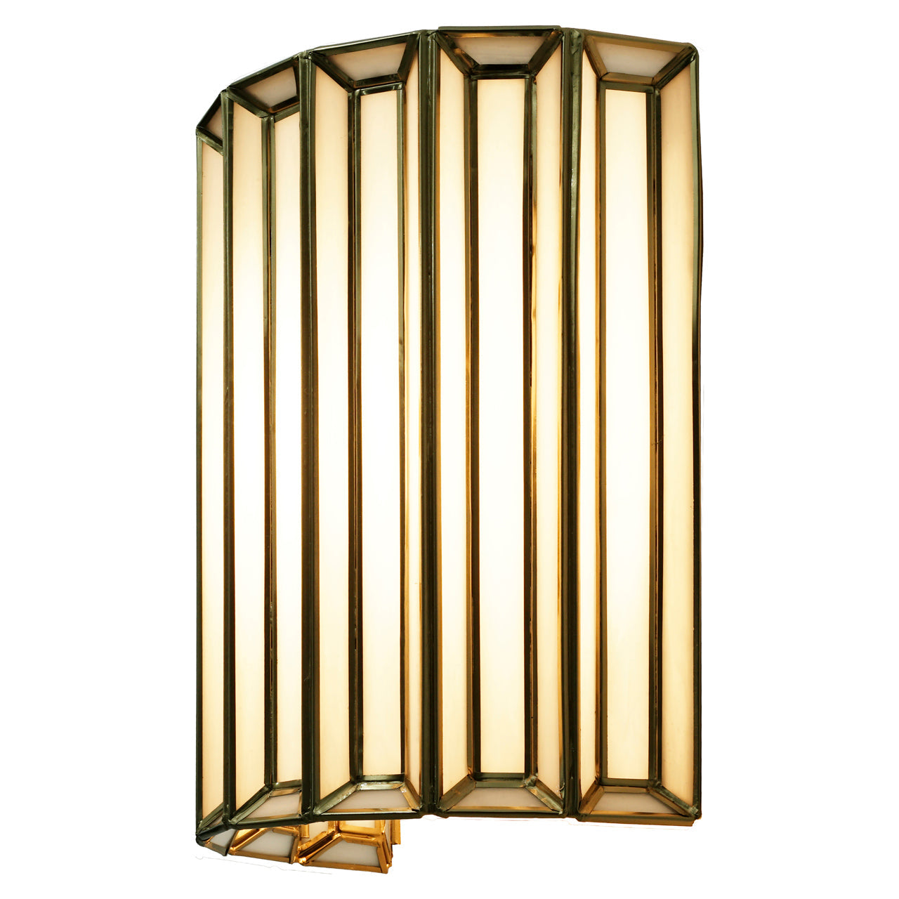 lumine fali lampa antik sargarez es vas szerkezettel
