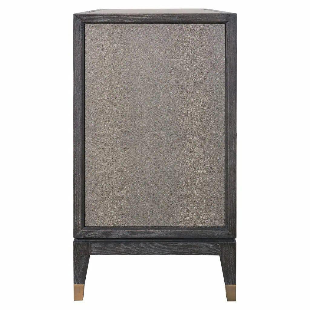 Bloomville 2 ajtós textilbőr kabinet