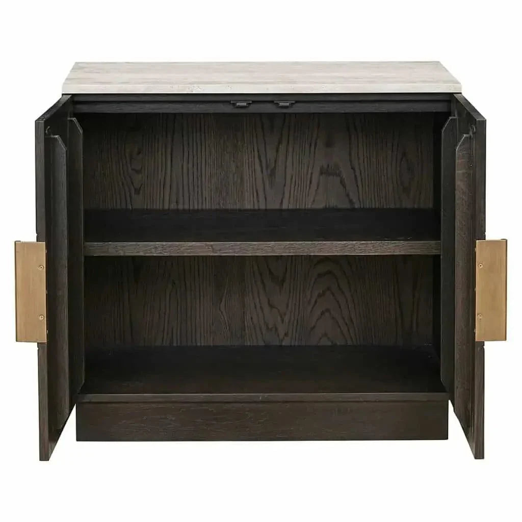 Claremont 2 ajtós fa kabinet 78x85