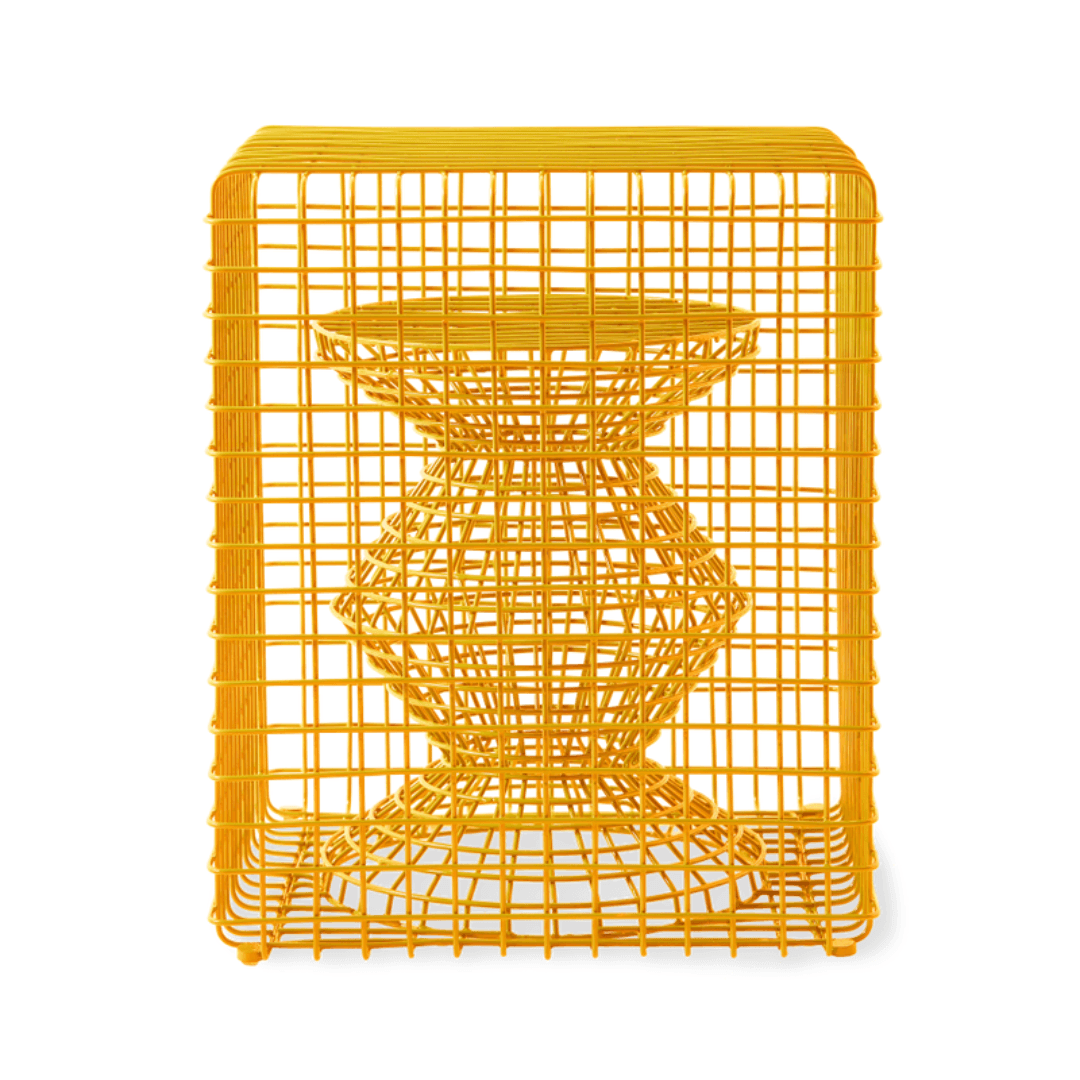 Wire Zig Zag fém ülőke