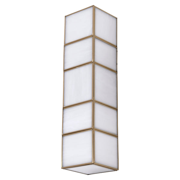 livia nagy meretu fali lampa antik sargarez es uveg 48 cm