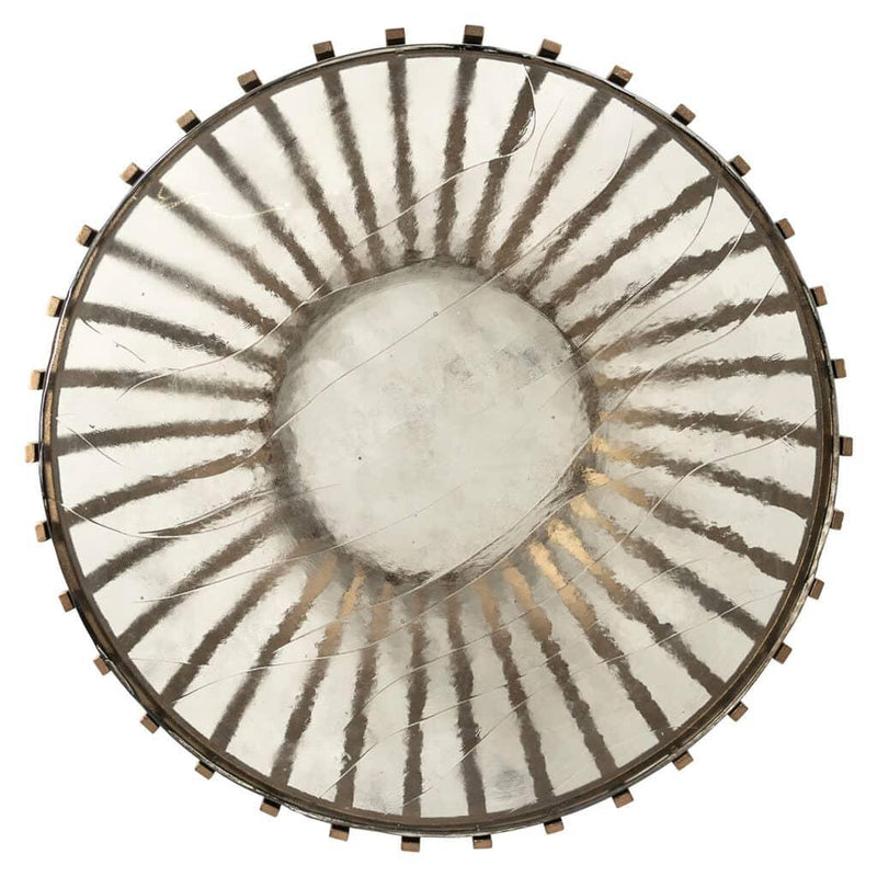 Volante üveg dohányzóasztal - Dutch Home