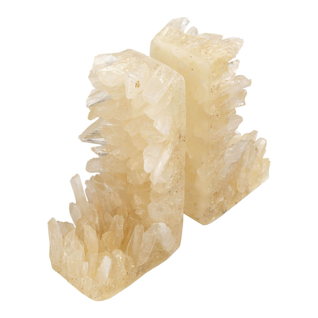 Natural 2 kristály könyvtartó szettben