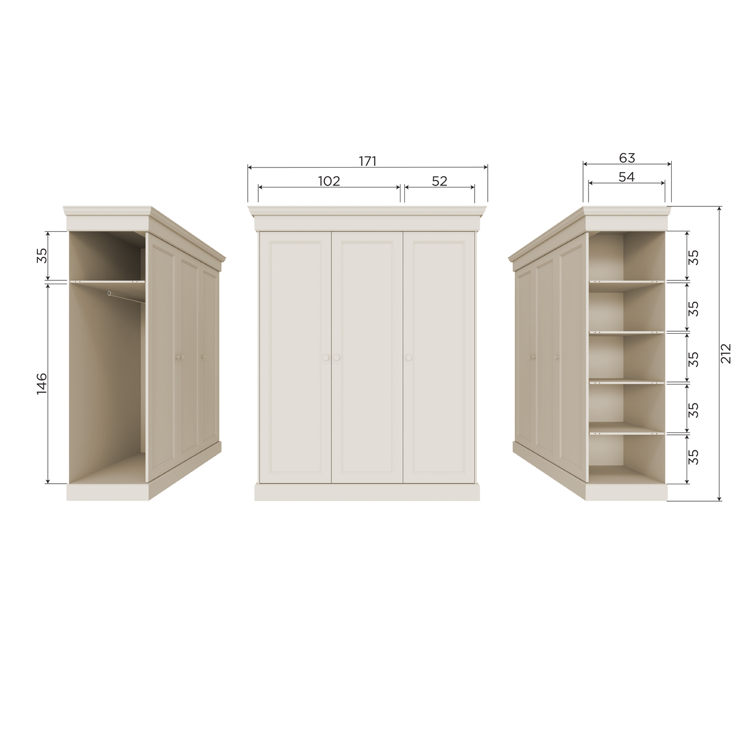 Olivia fa kabinet