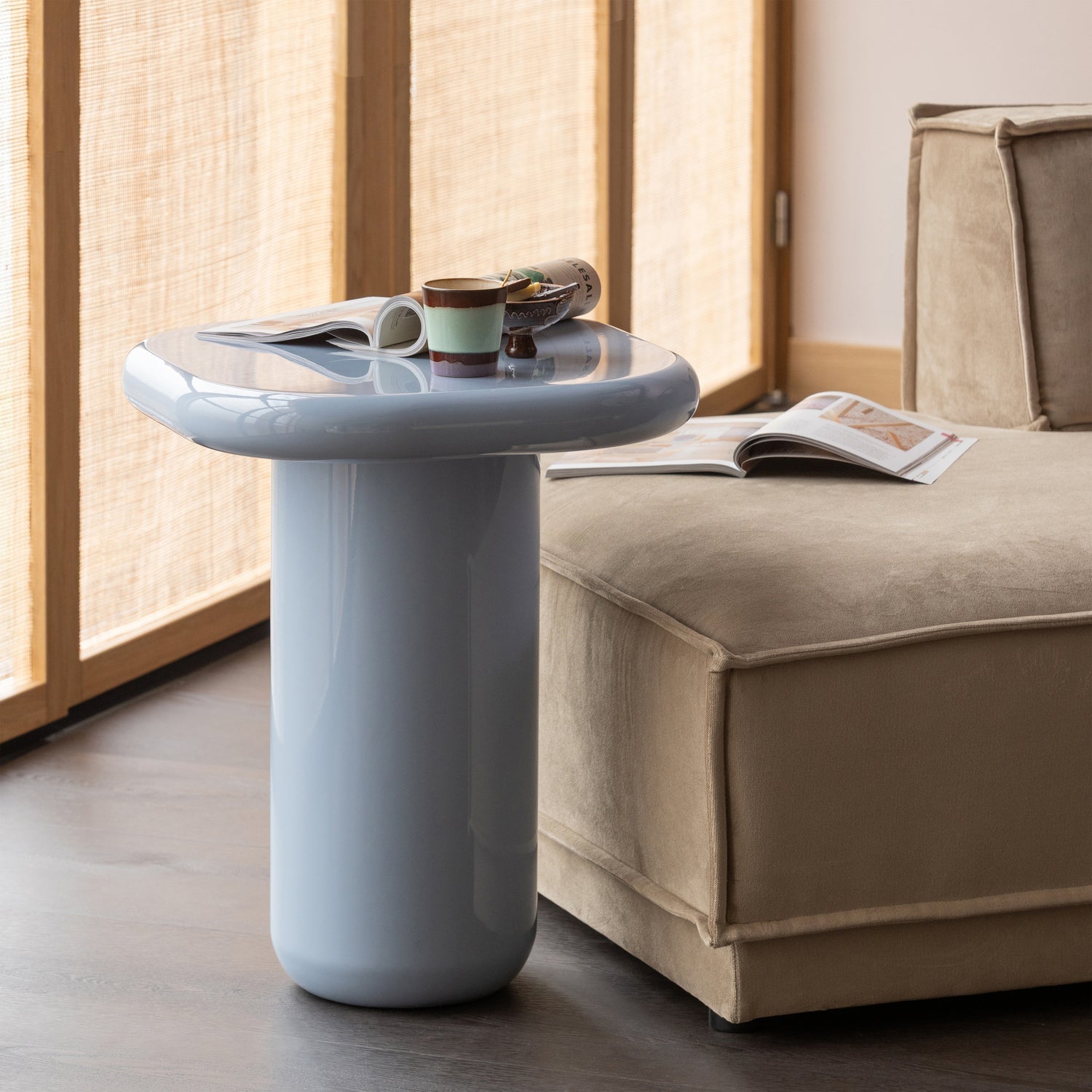 zava lerakoasztal minimalista design magasfenyu kivitelben