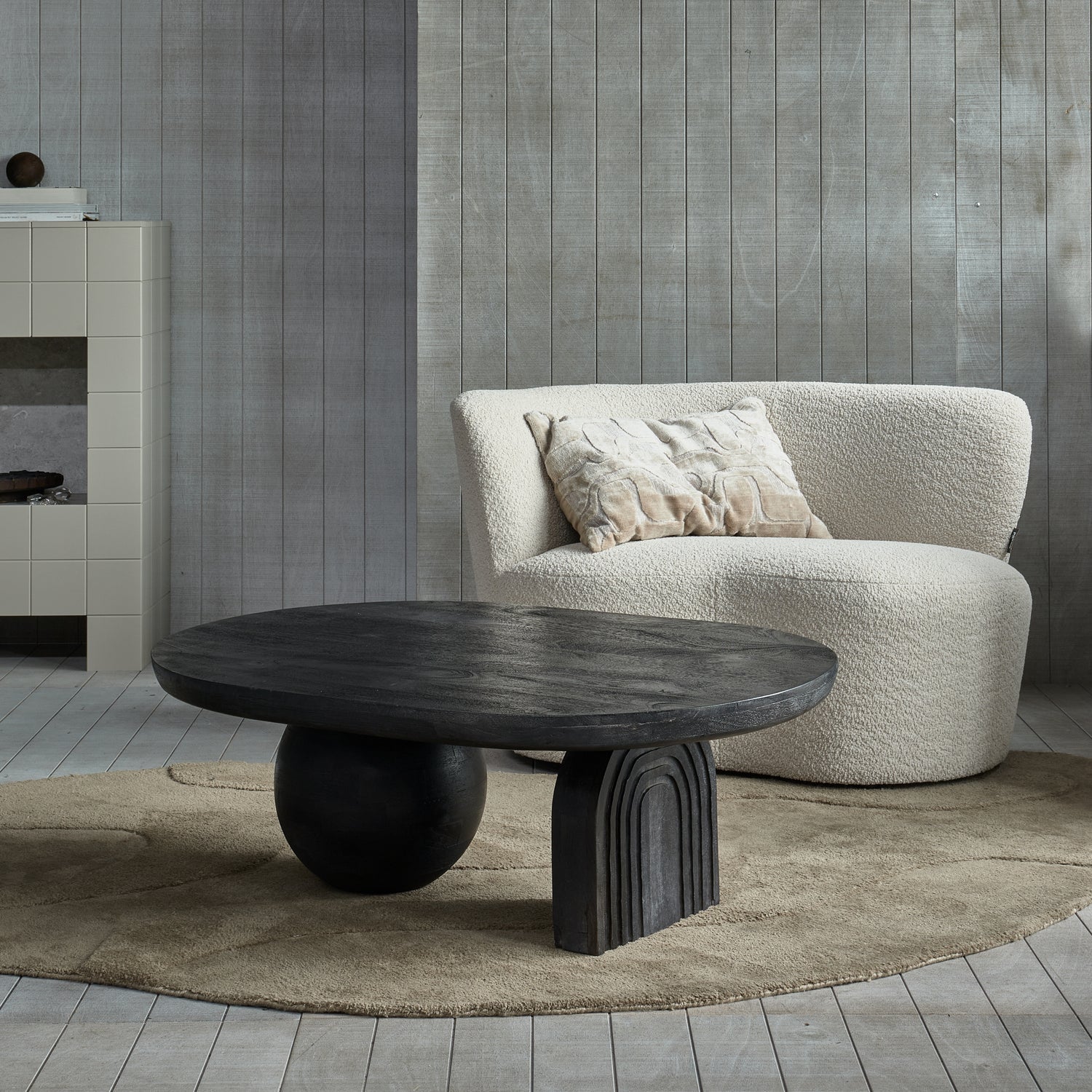 stone balos design fotel organikus formak es puha boucle karpit