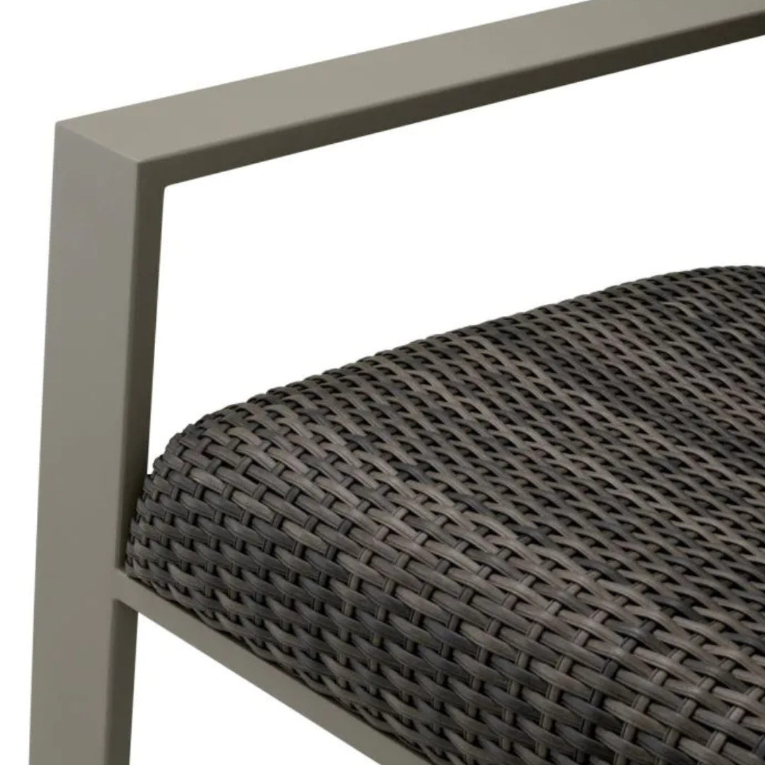 Belle Vue műrattan kerti kanapé