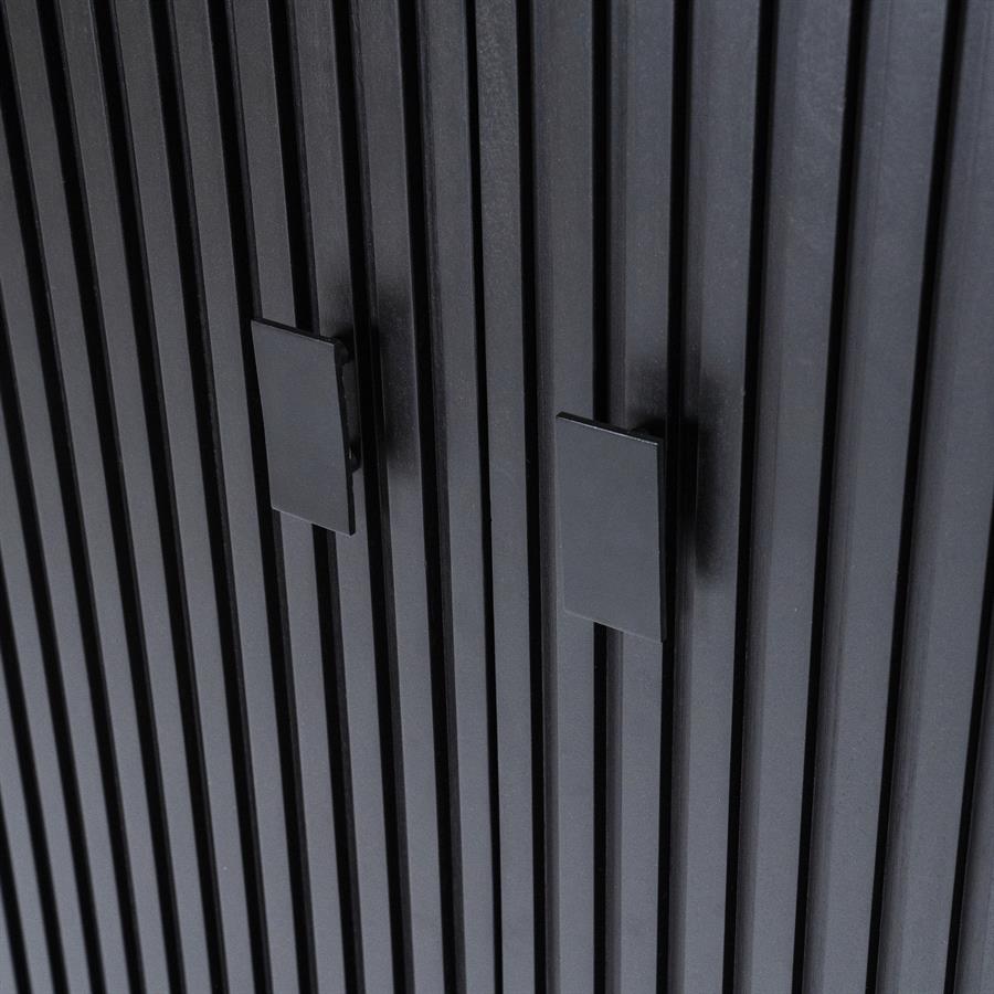 Cabinet Remi 2drs - black