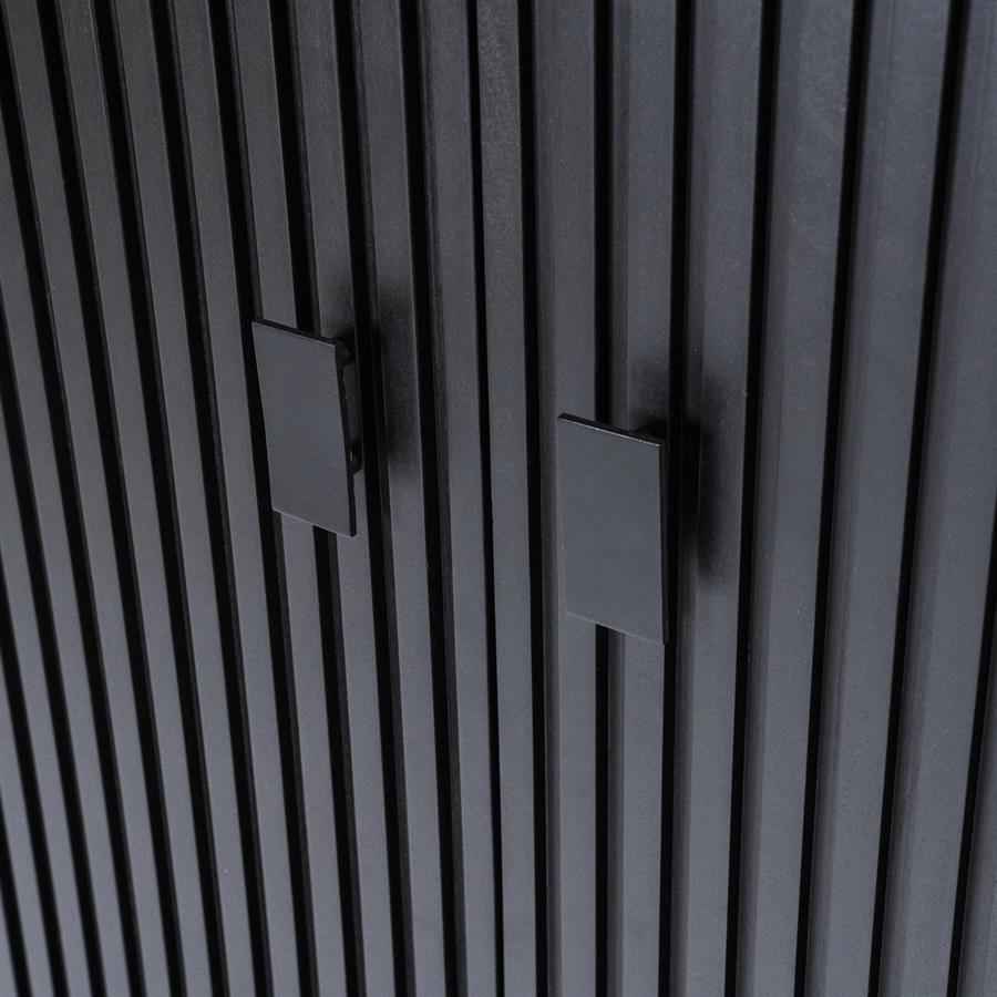 Cabinet Remi 2drs - black