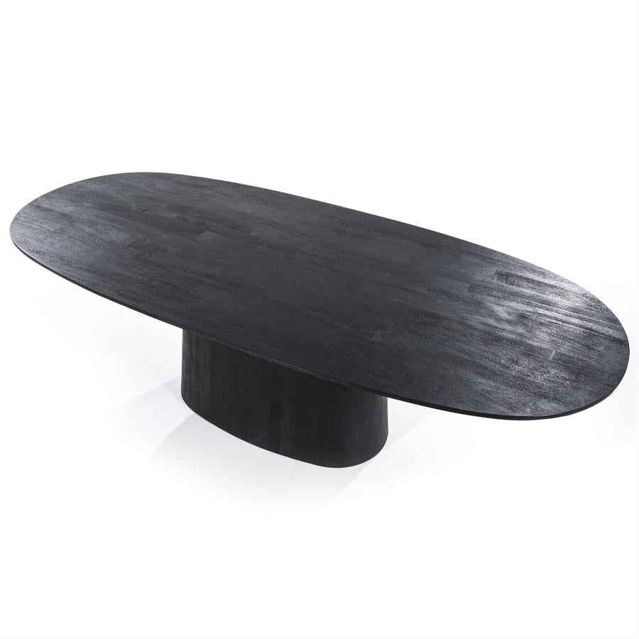 Dining table Aron 200x110 - black