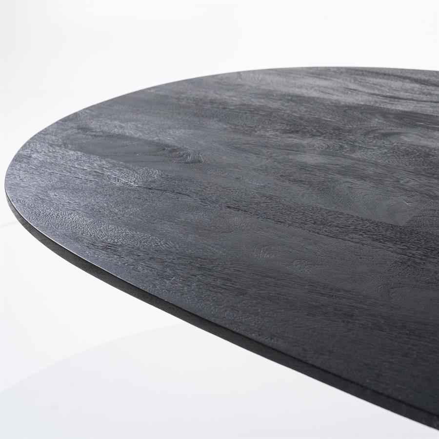 Dining table Aron 200x110 - black