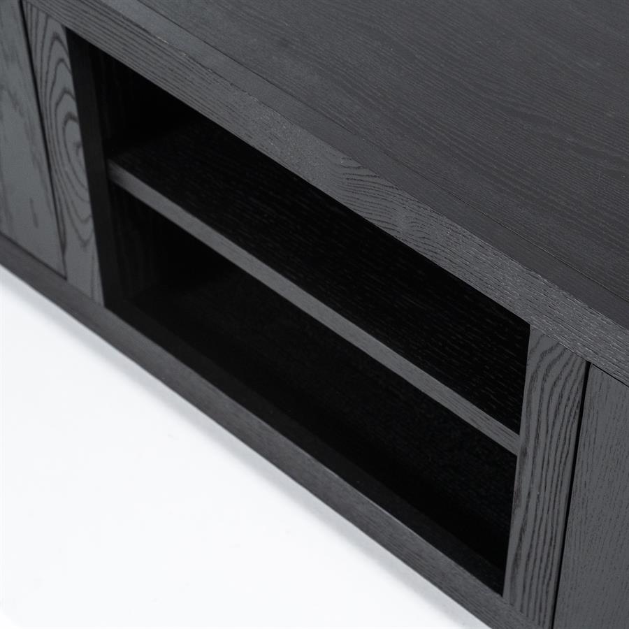 TV cabinet Helsinki 160cm - black