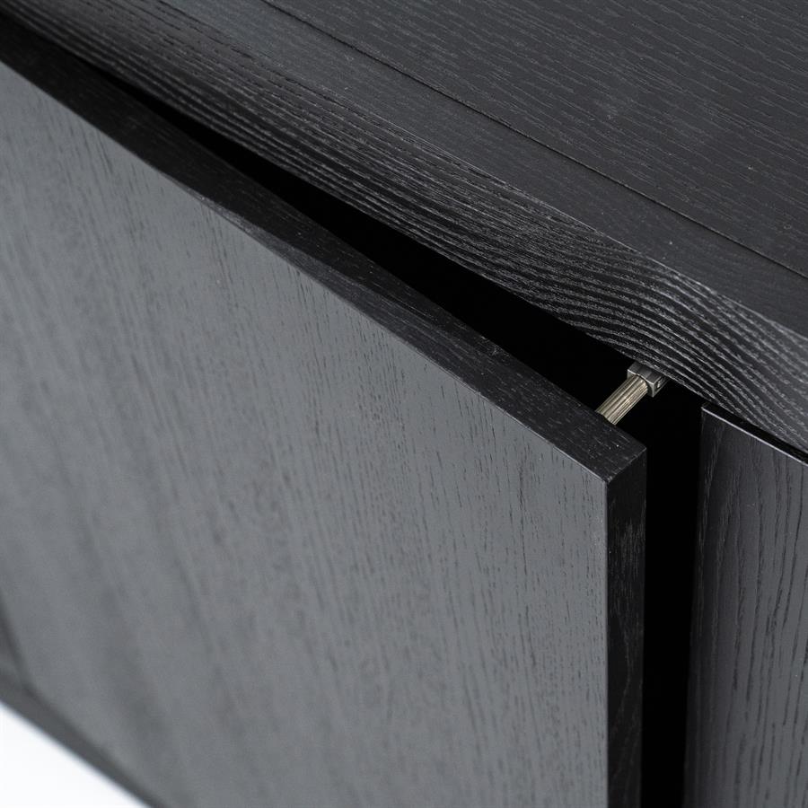 TV cabinet Helsinki 160cm - black