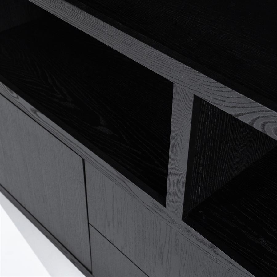 Cabinet Helsinki 200x220cm - black