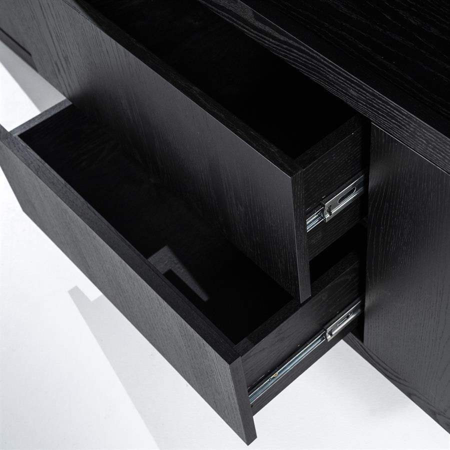 Cabinet Helsinki 200x220cm - black