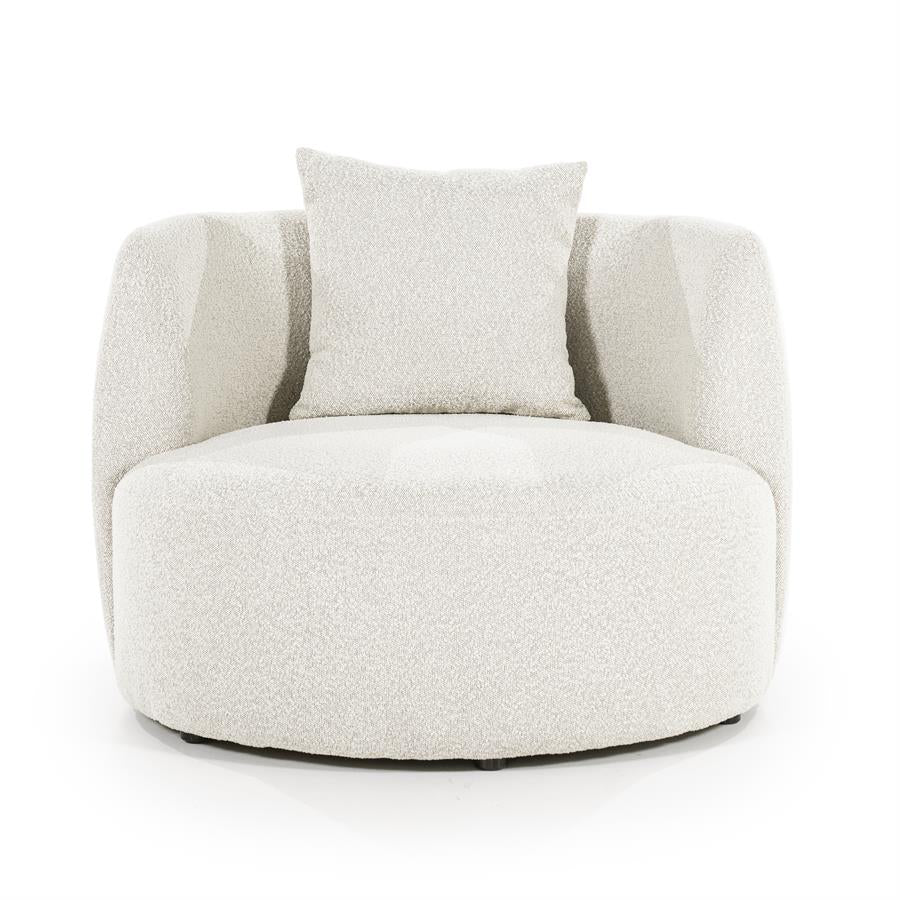 Lounge chair Louis - beige Spark