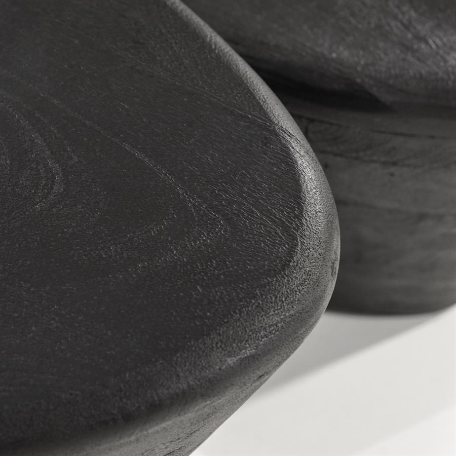 Coffee table Mila 70x53x35 - black