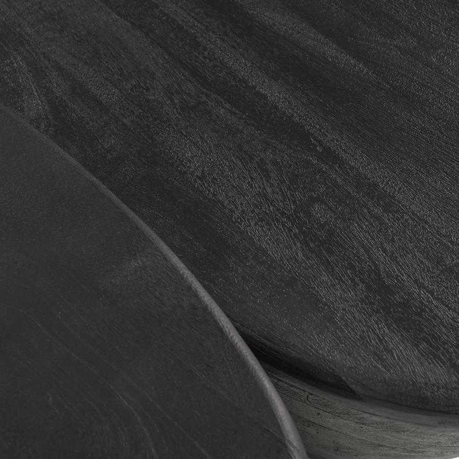 Coffee table Mila 107x78x30  - black