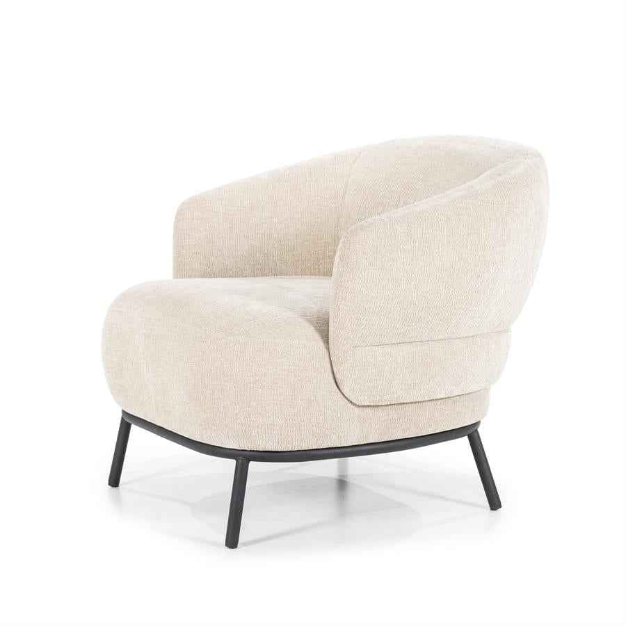 Armchair David - mustard Safari