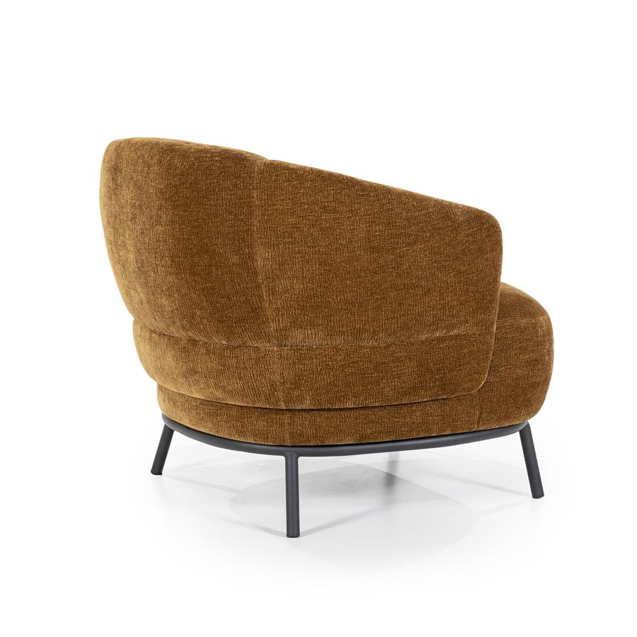 Armchair David - mustard Safari