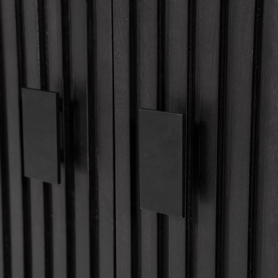 Wall cabinet Remi - black