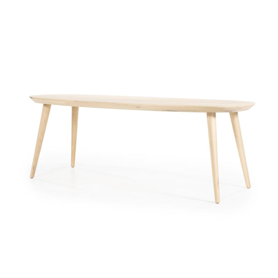 Dining table Elijah 220x100 cm - brown