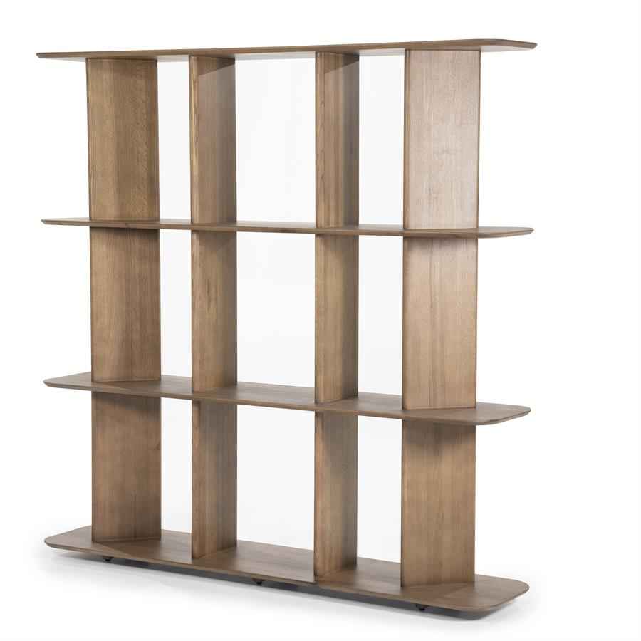 Wall cabinet Ty - brown