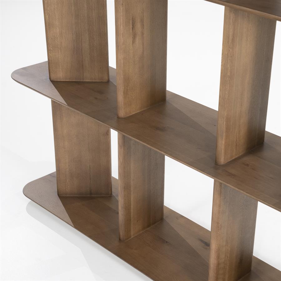 Wall cabinet Ty - brown