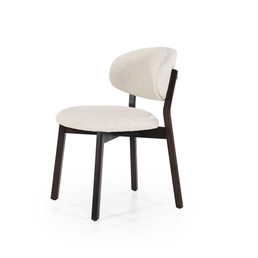 Chair Mikky brown - beige Moon