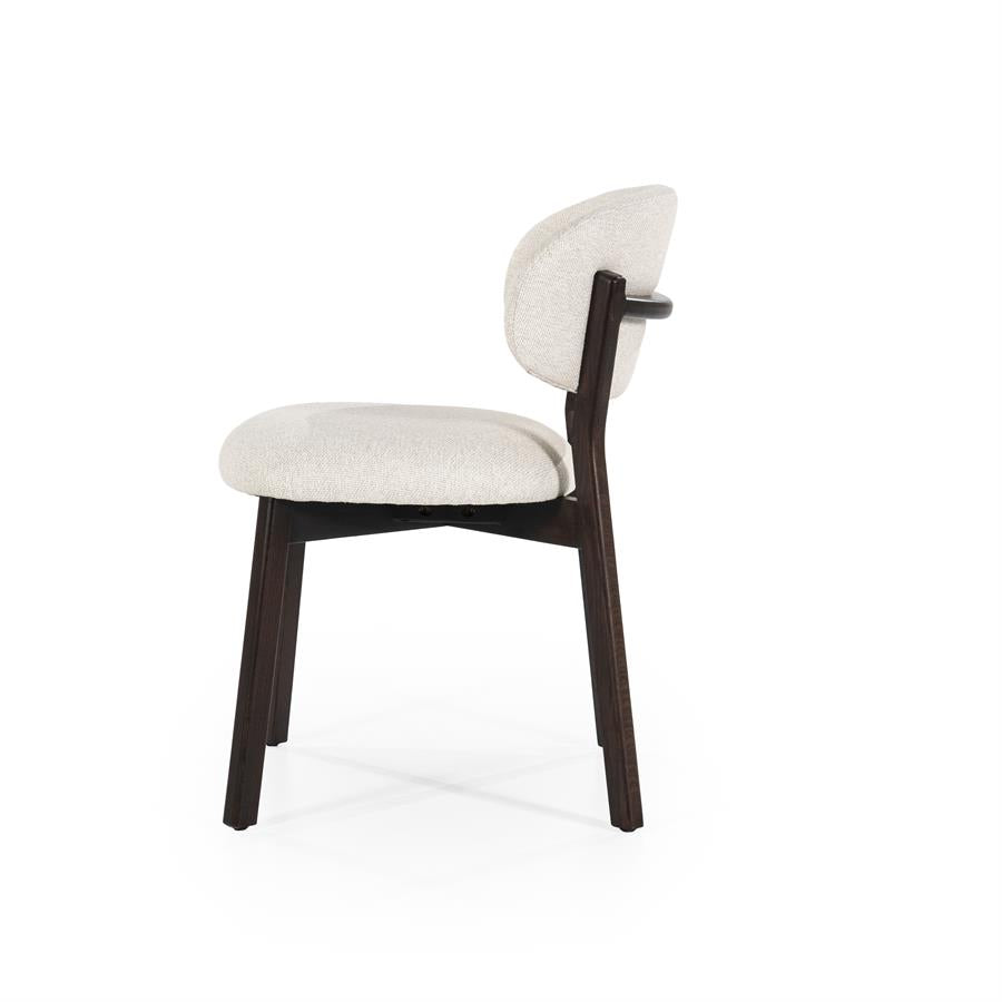 Chair Mikky brown - beige Moon