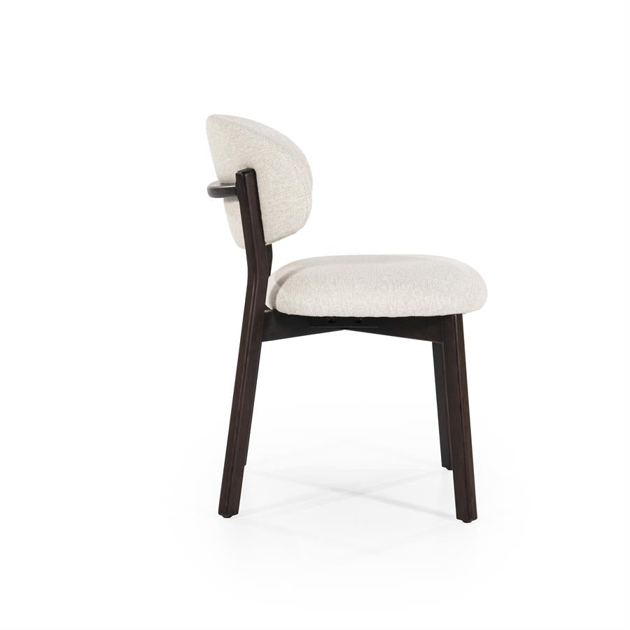 Chair Mikky brown - beige Moon