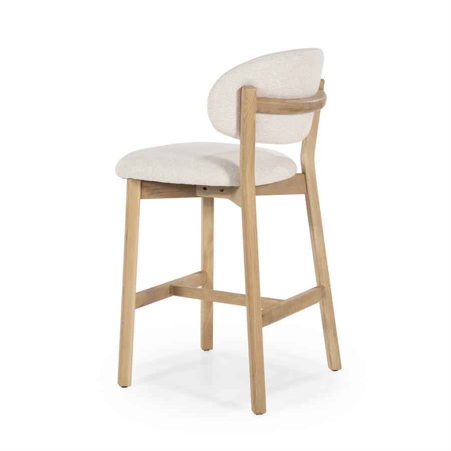 Bar chair Mikky natural - beige Moon