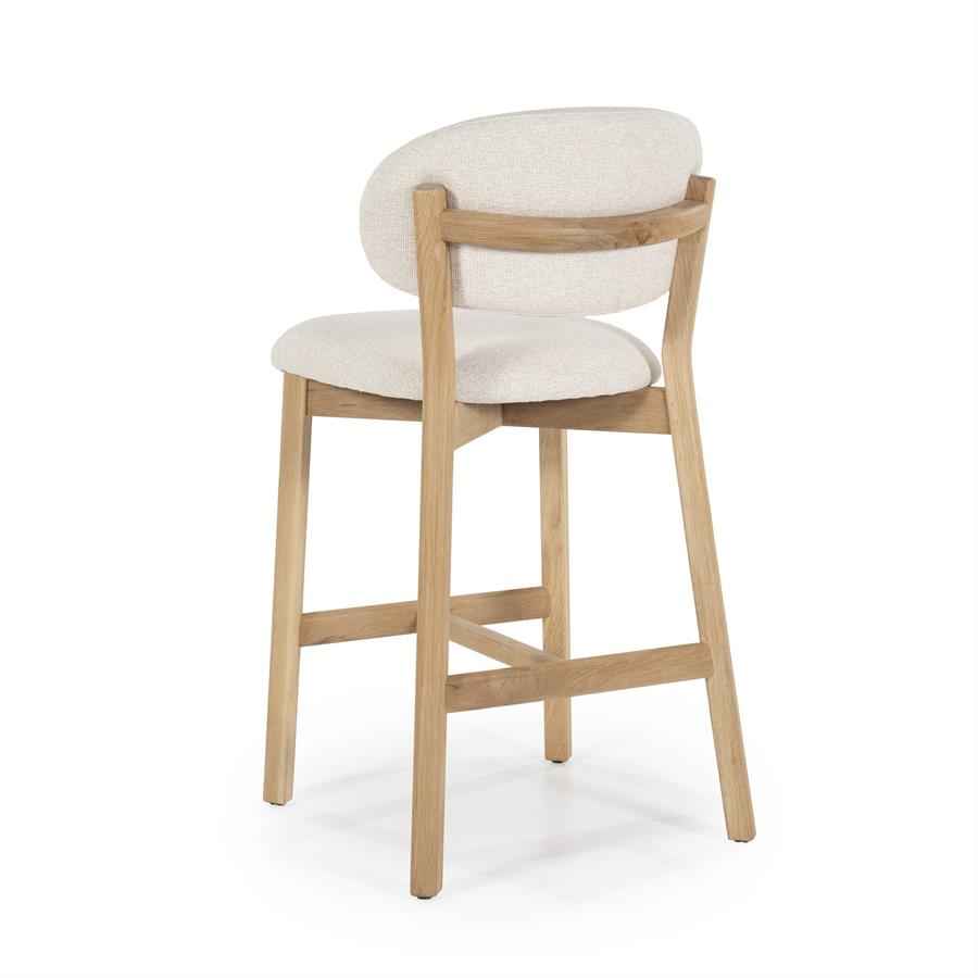 Bar chair Mikky natural - beige Moon