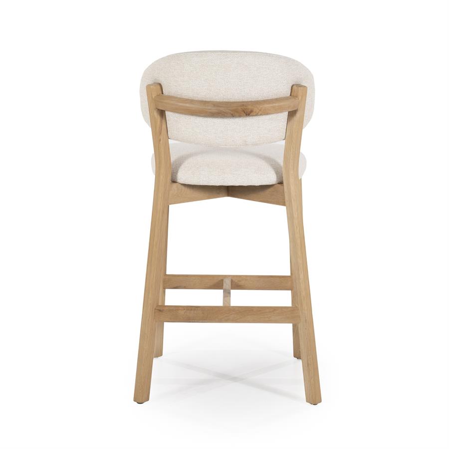 Bar chair Mikky natural - beige Moon