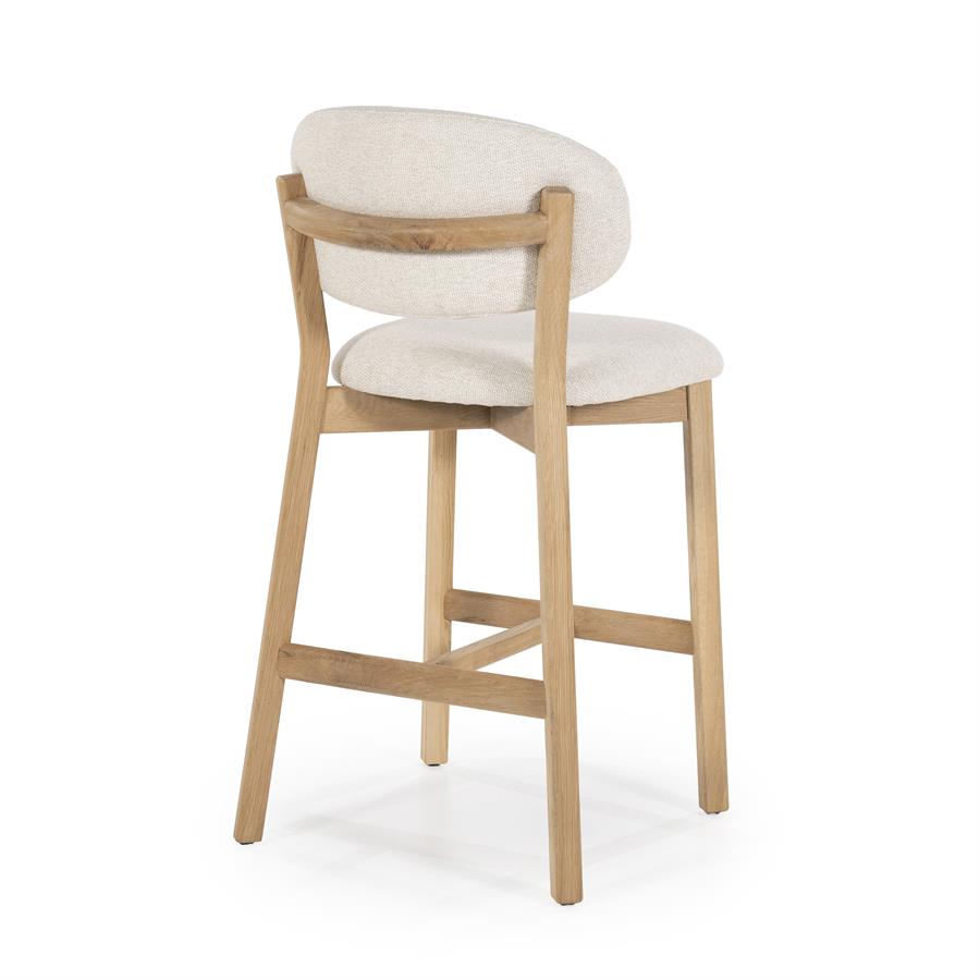 Bar chair Mikky natural - beige Moon