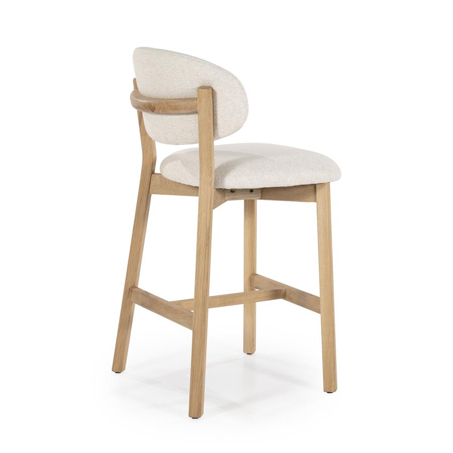 Bar chair Mikky natural - beige Moon