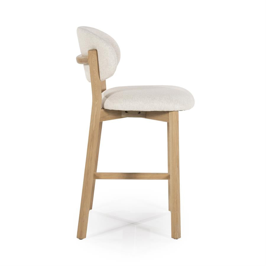 Bar chair Mikky natural - beige Moon