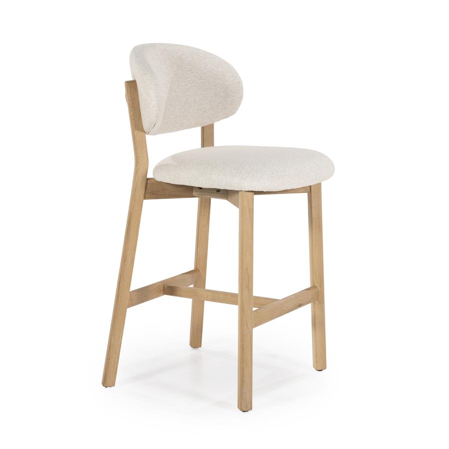 Bar chair Mikky natural - beige Moon
