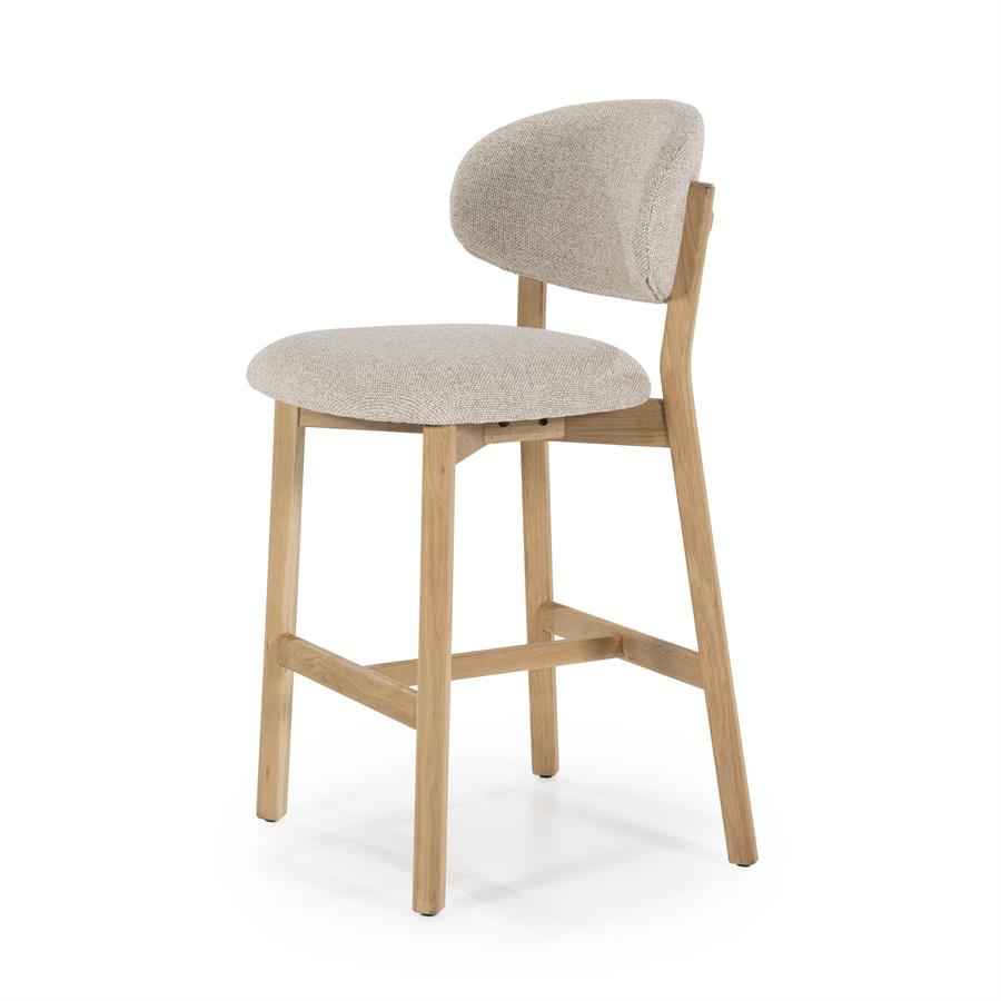 Bar chair Mikky natural - beige Moon