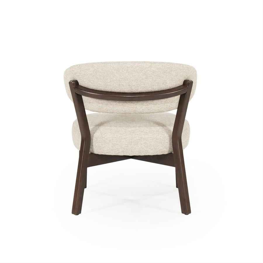 Armchair Mikky Brown - taupe Moon