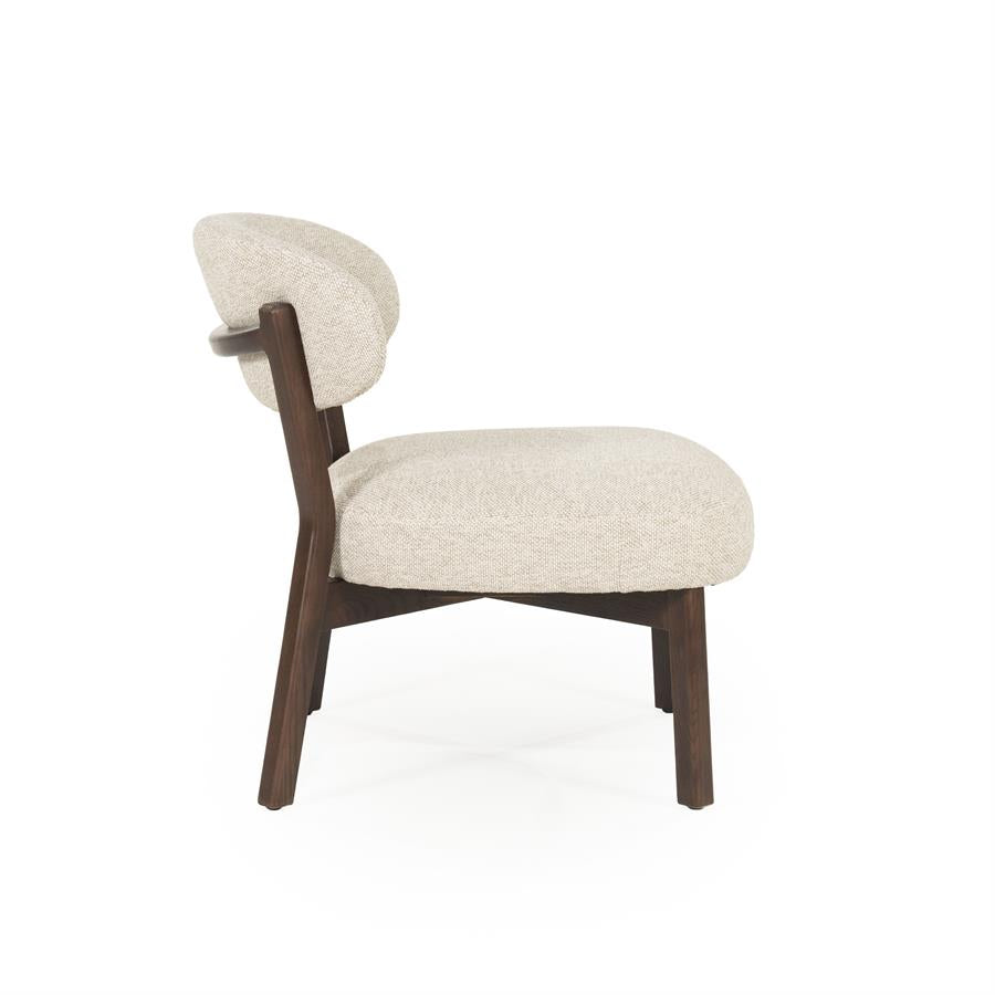 Armchair Mikky Brown - taupe Moon