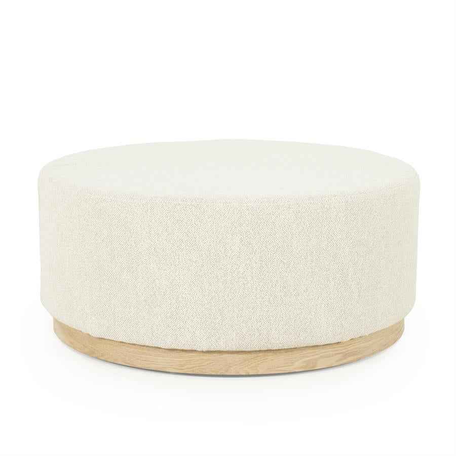 Pouf Avah large - beige Mantz