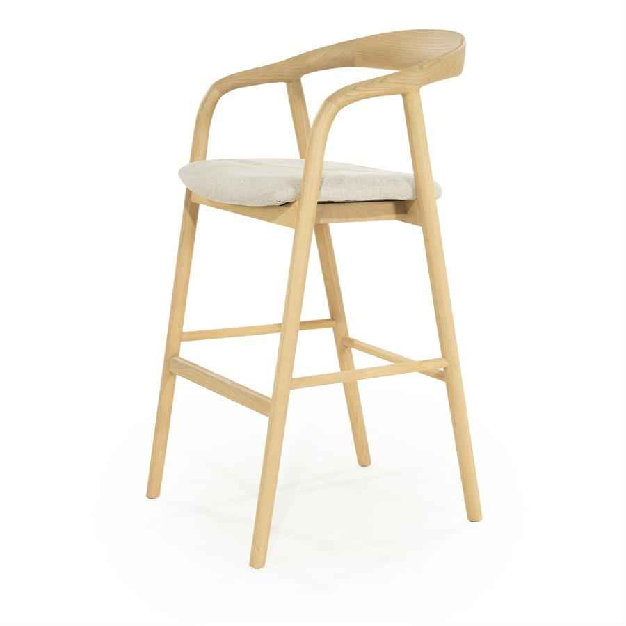 Bar stool Rayven - light brown