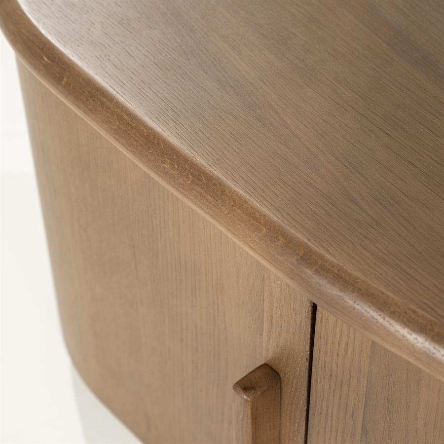 TV cabinet Josh 240 cm - brown