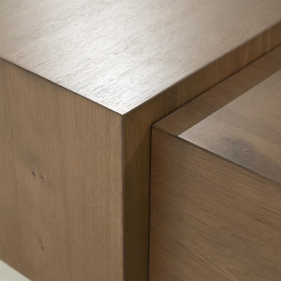 Coffee table Quinten square - brown