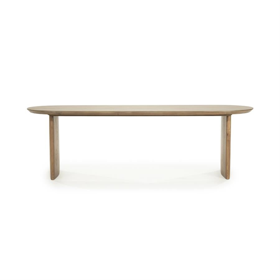 Dining table Dex 250x100 cm - brown
