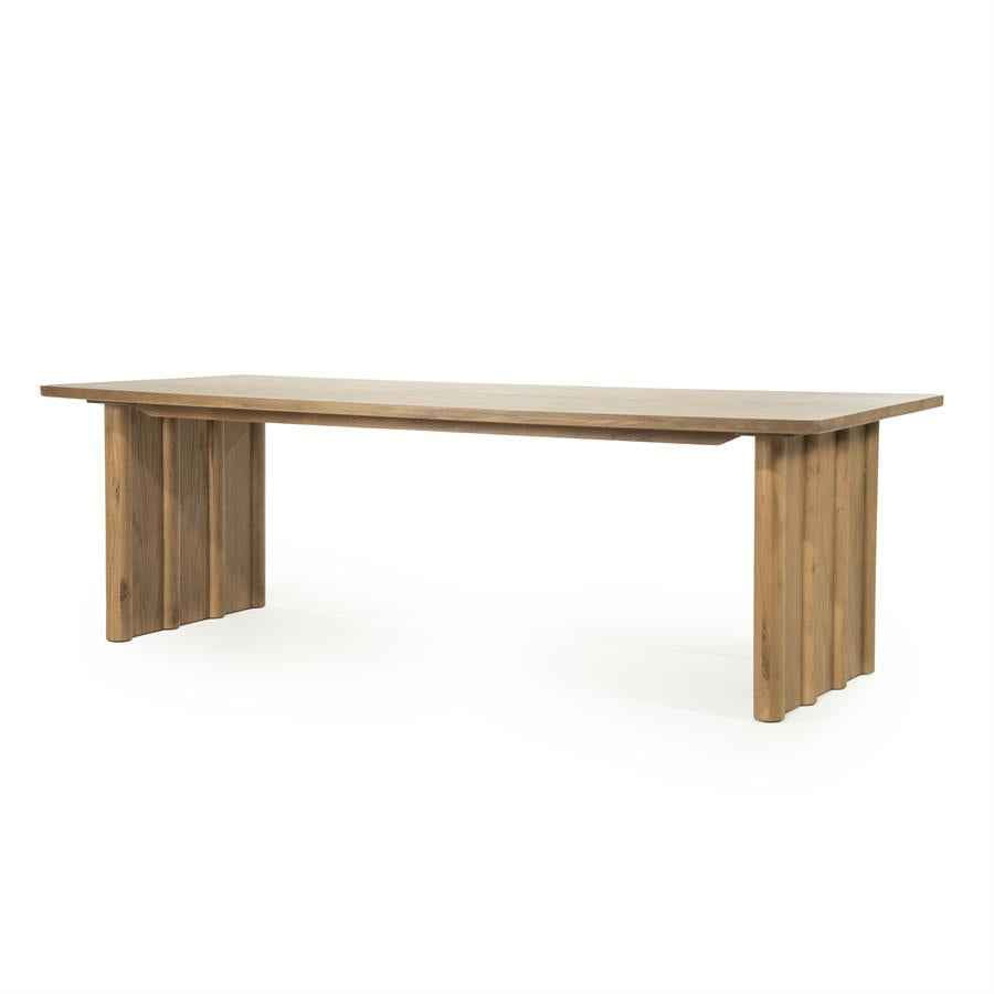 Dining table Jake 250x100 cm - brown