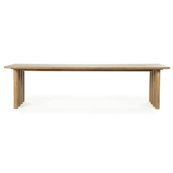 Dining table Jake 300x100 cm - brown