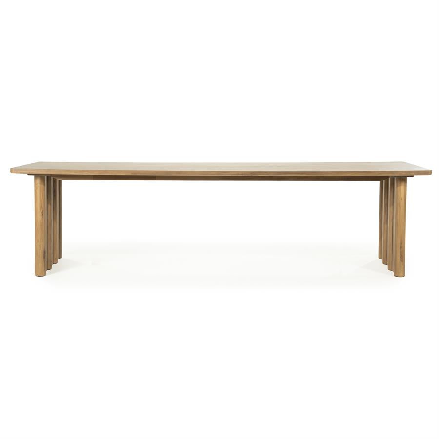 Dining table Jake 300x100 cm - brown